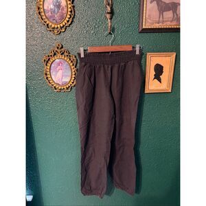 The Nines By Hatch Medium Black Crop Pants High Rise
